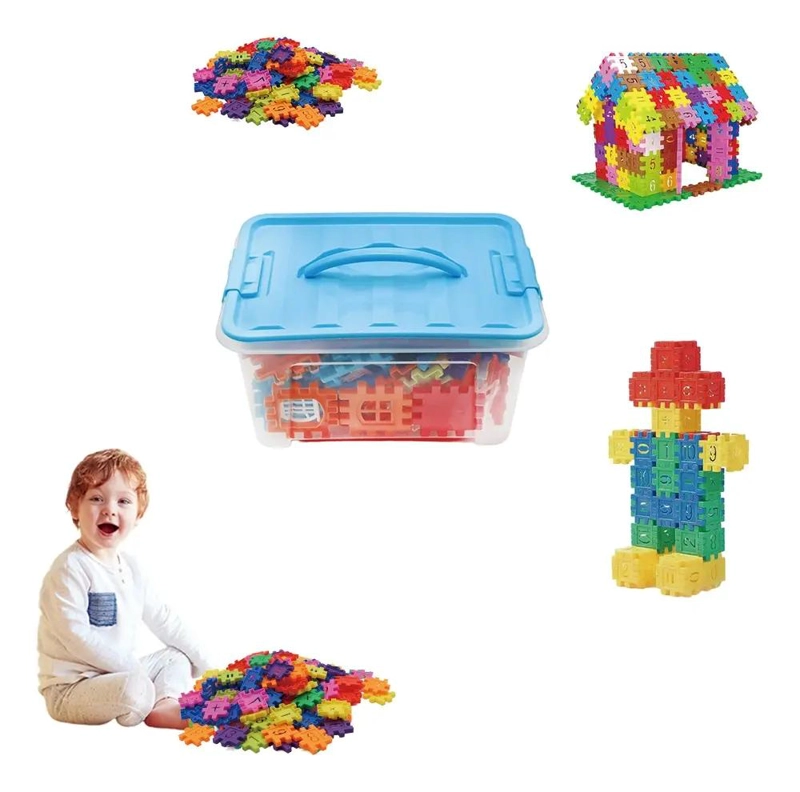 BLOQUES EDUCATIVOS CREATIVOS PARA NIÑOS 90 PIEZAS - 6