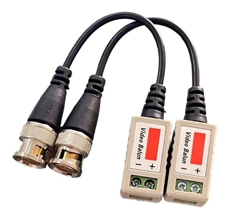 VIDEO BALUN PASIVO PARA CAMARAS DE SEGURIDAD 5 PARES - 2