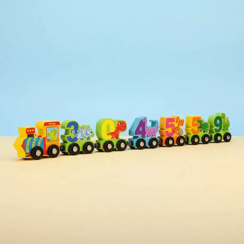 TREN MAGNE TICO DIDACTICO DE ANIMALES PARA APRENDIZAJE INFANTIL - 4
