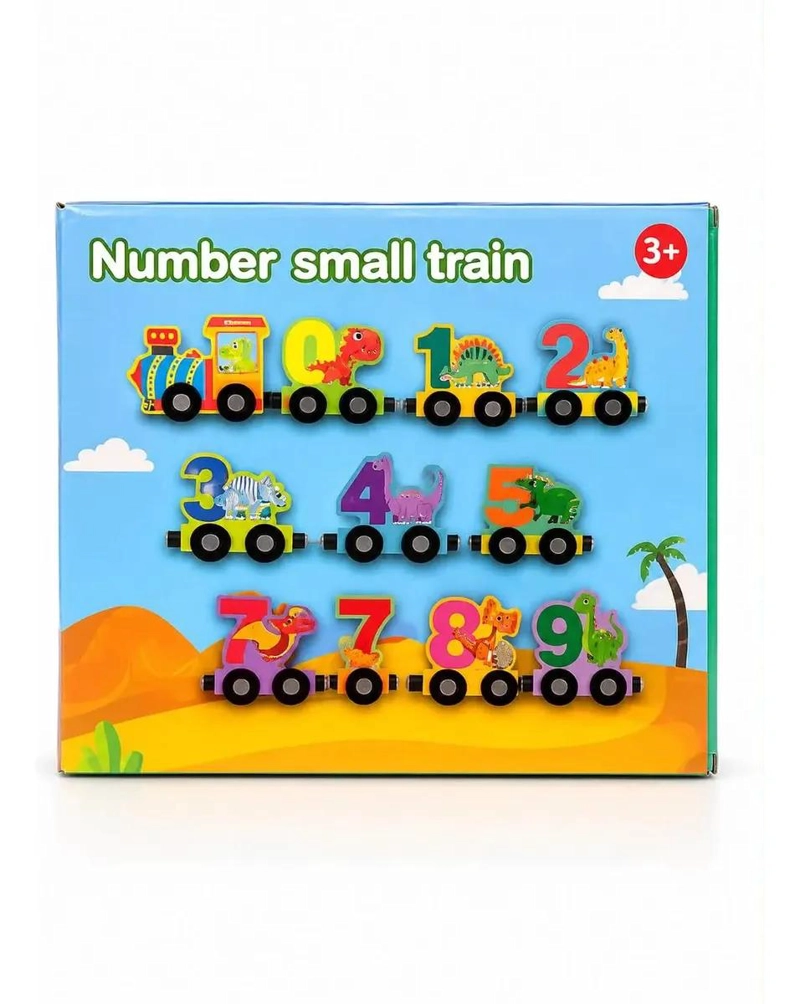 TREN MAGNE TICO DIDACTICO DE ANIMALES PARA APRENDIZAJE INFANTIL - 5