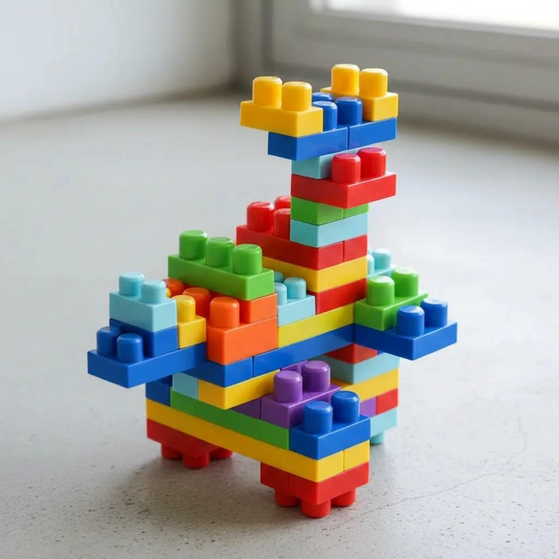 BLOQUES DE CONSTRUCCION PARA NIÑOS 100 PIEZAS JUEGO DIDACTICO - 3