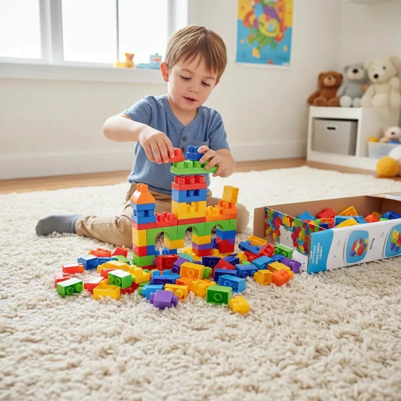 BLOQUES DE CONSTRUCCION PARA NIÑOS 100 PIEZAS JUEGO DIDACTICO - 4