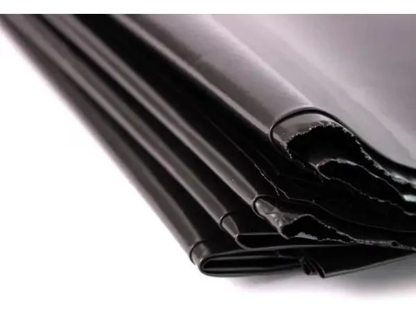 COBERTOR IMPERMEABLE DE POLIETILENO NEGRO 2X10 M PARA PROTECCION - 8