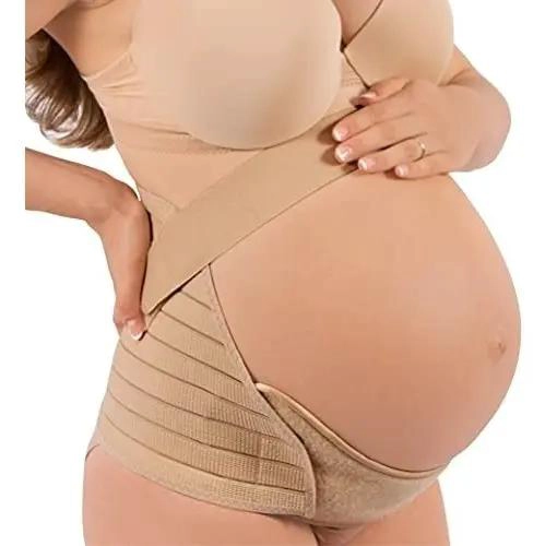 FAJA DE SOPORTE LUMBAR AJUSTABLE PARA EMBARAZO - 1