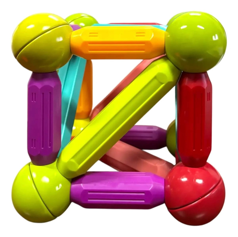 SET MAGNE TICO DE CONSTRUCCION 36 PIEZAS PARA APRENDIZAJE - 2