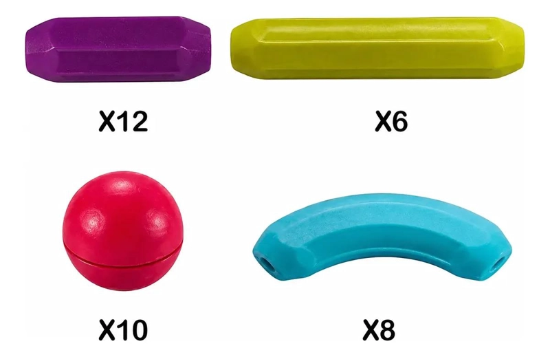 SET MAGNE TICO DE CONSTRUCCION 36 PIEZAS PARA APRENDIZAJE - 3
