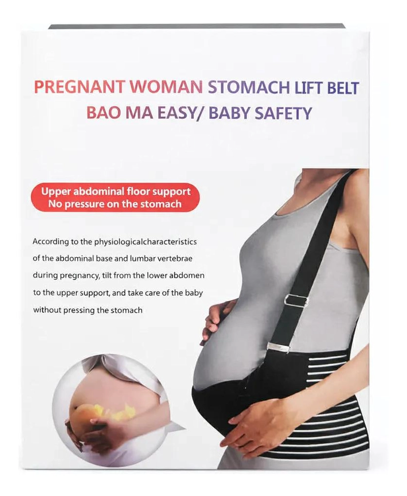 FAJA MATERNAL SOPORTE LUMBAR PARA EMBARAZADAS - 2