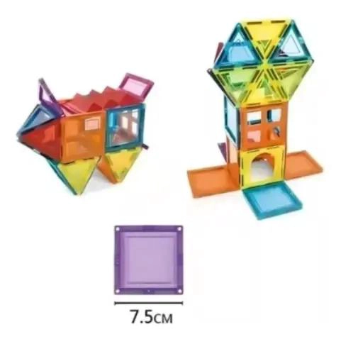 JUEGO DE BLOQUES MAGNE TICOS 3D PARA CONSTRUCCION INFANTIL - 3