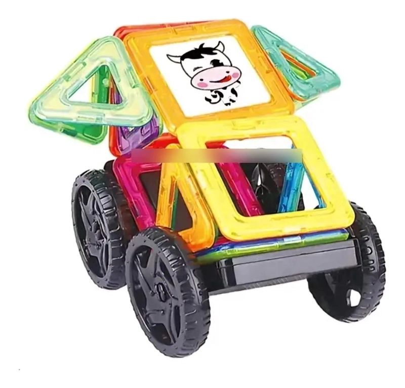 BLOQUES MAGNE TICOS DE CONSTRUCCION 3D PARA NIÑOS, 38 PIEZAS - 2