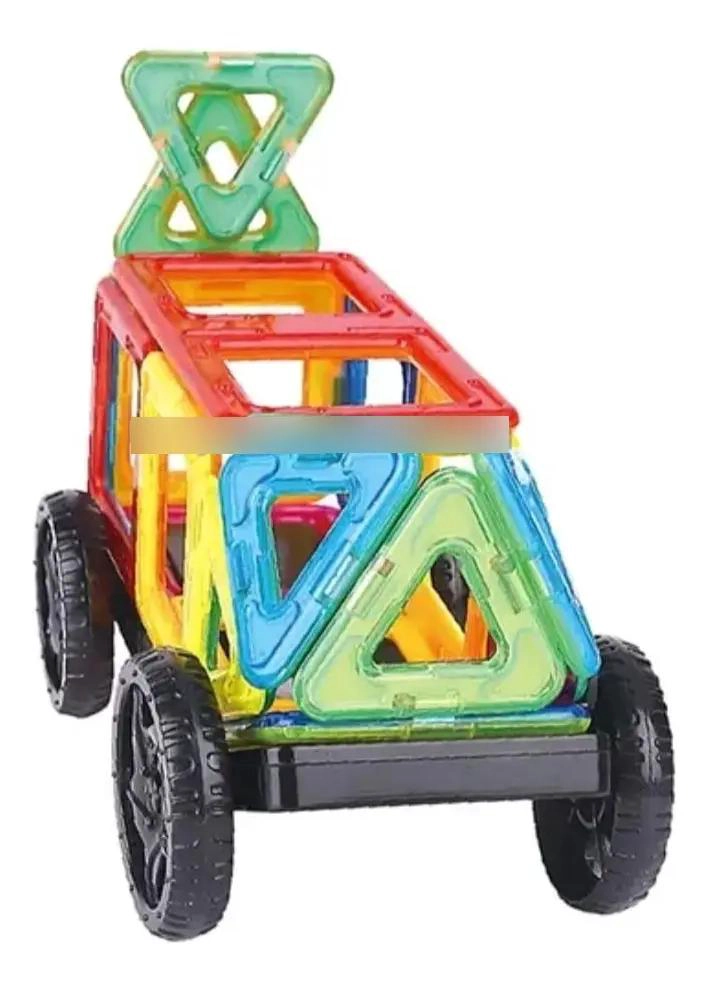 BLOQUES MAGNE TICOS DE CONSTRUCCION 3D PARA NIÑOS, 38 PIEZAS - 4