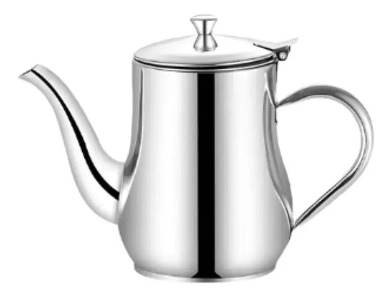 TETERA JARRA DE ACERO INOXIDABLE PARA TE  Y CAFE  32OZ - 1
