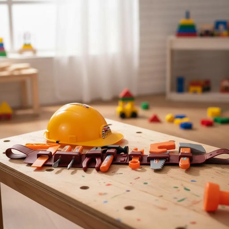 SET DE HERRAMIENTAS DE CONSTRUCCION DIDACTICO PARA NIÑOS - 5