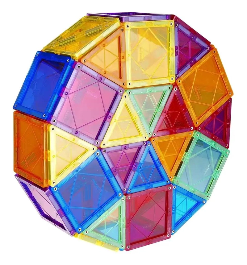 BLOQUES MAGNE TICOS DE 28 PIEZAS PARA NIÑOS CREATIVOS - 2