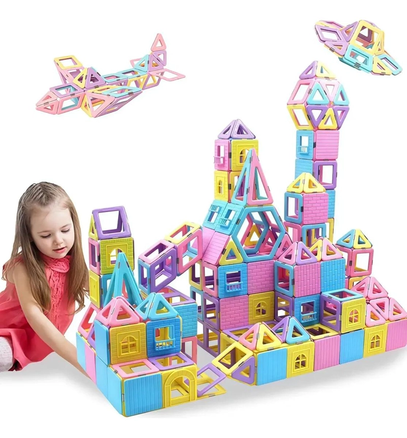 BLOQUES MAGNE TICOS DE CONSTRUCCION DIDACTICOS PARA NIÑOS - 1