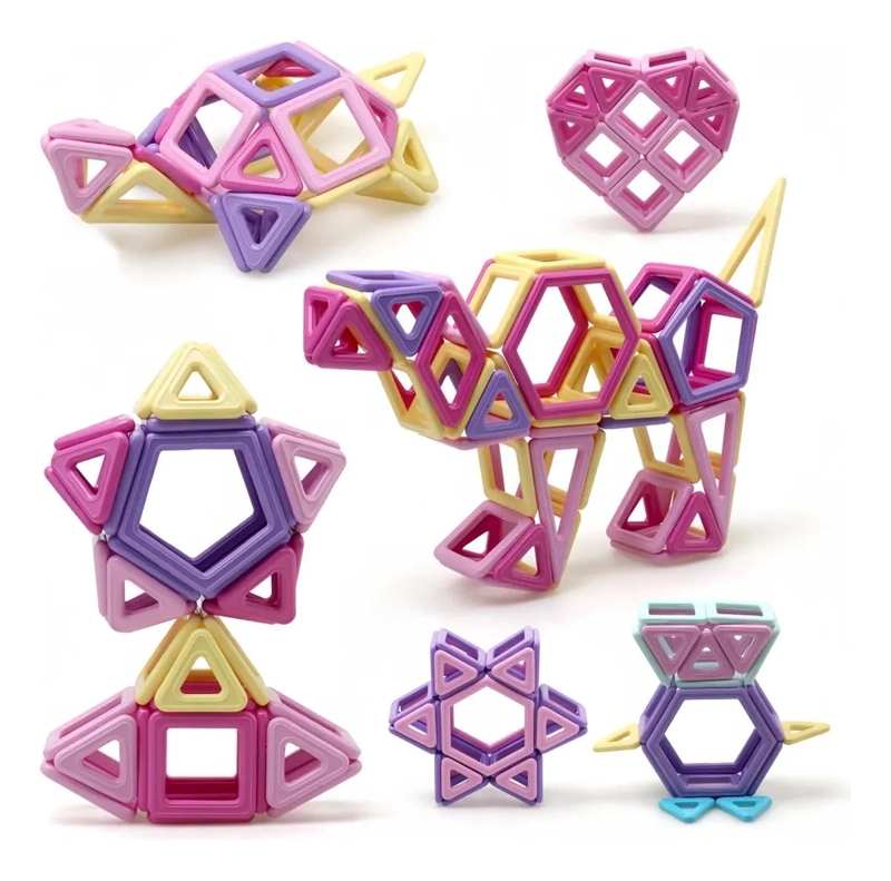 BLOQUES MAGNE TICOS DE CONSTRUCCION DIDACTICOS PARA NIÑOS - 3