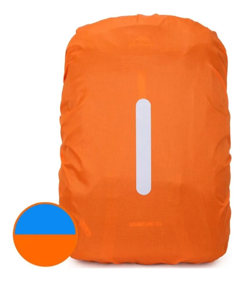 CUBRE MOCHILAS 40-50 LITROS IMPERMEABLE Y REFLECTANTE - 4