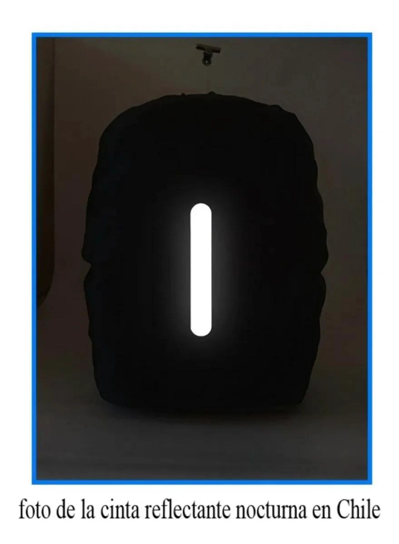 CUBRE MOCHILAS 40-50 LITROS IMPERMEABLE Y REFLECTANTE - 5