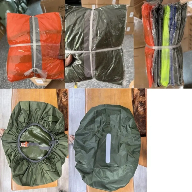 CUBRE MOCHILAS 40-50 LITROS IMPERMEABLE Y REFLECTANTE - 9