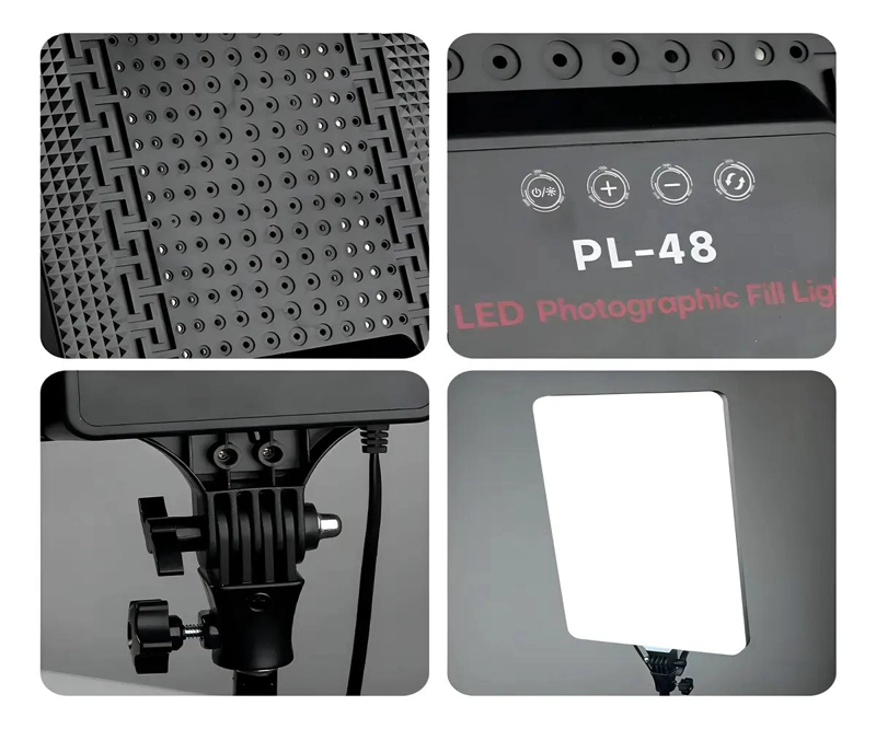 PANEL LED REGULABLE PARA FOTOGRAFIA Y VIDEO CON CONTROL DE BRILLO - 6