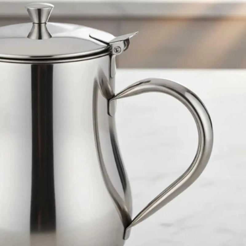 TETERA DE ACERO INOXIDABLE CON TAPA 1.42 L PARA COCINA - 3