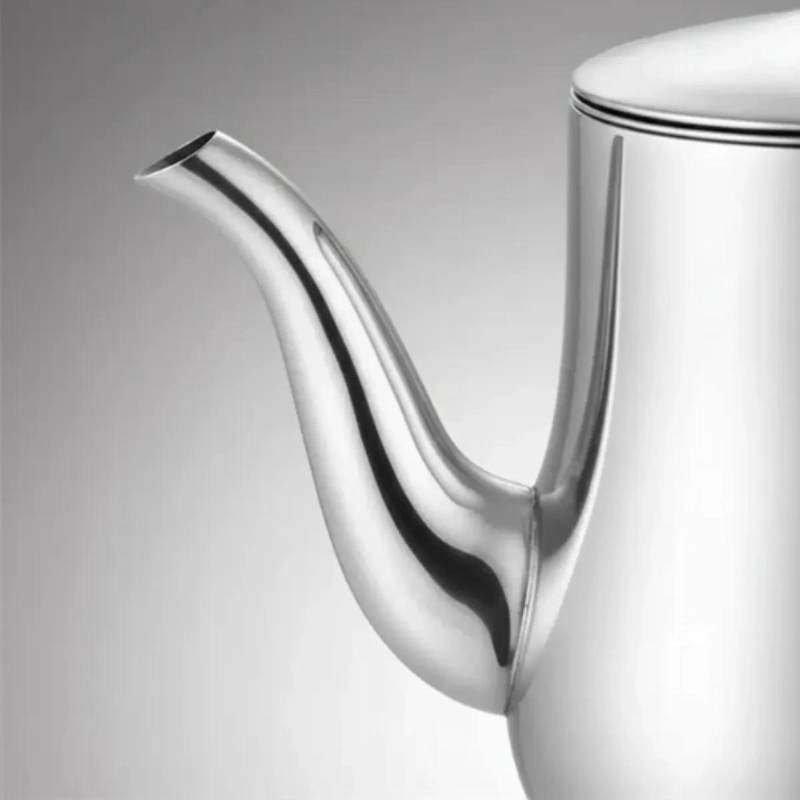 TETERA DE ACERO INOXIDABLE PARA TE  Y CAFE  130 ML - 2
