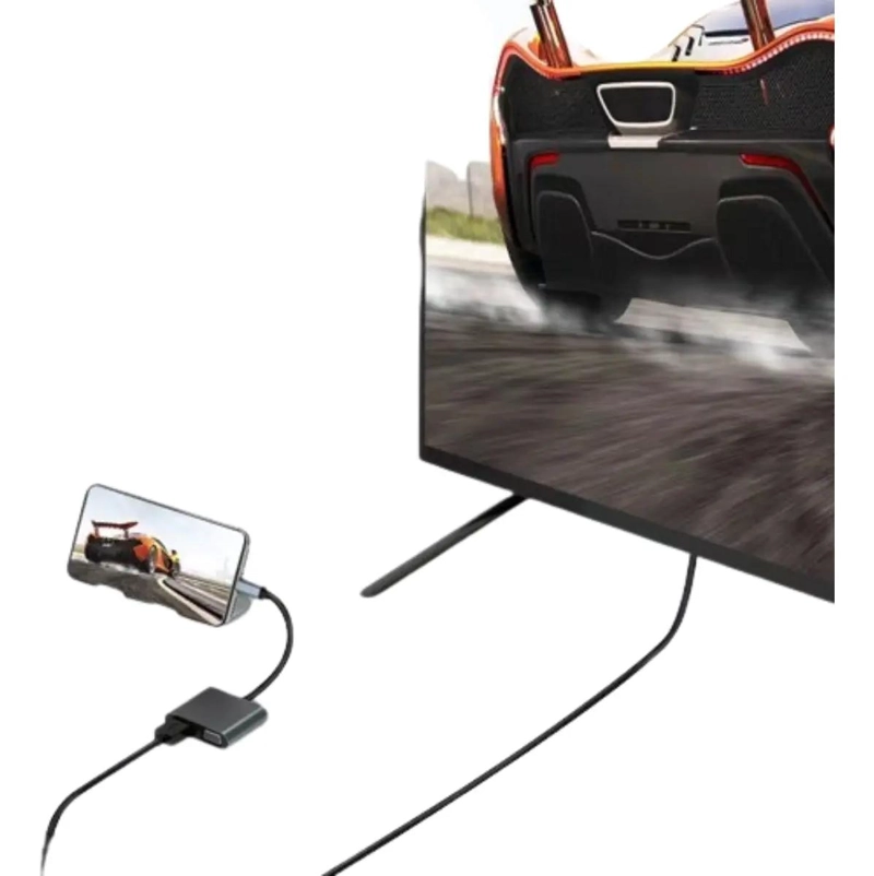 HUB USB TIPO C 4 EN 1 CON HDMI 4K Y VGA - 5