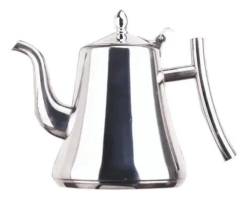 TETERA INFUSOR DE TE  DE ACERO INOXIDABLE 1.5L CON FILTRO - 1