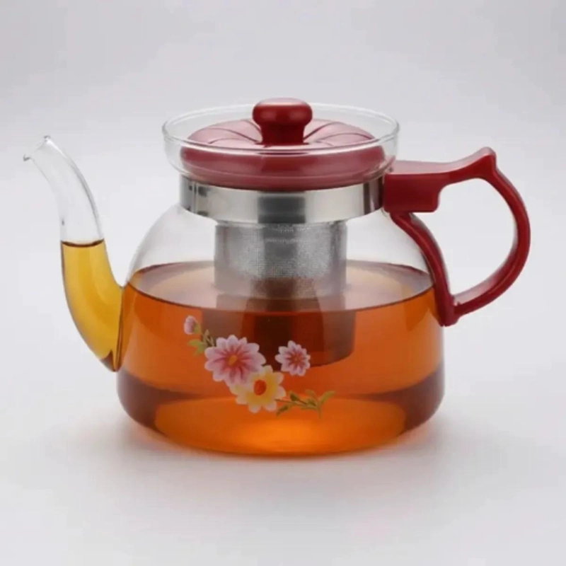 TETERA DE VIDRIO CON INFUSOR DE 1500 ML PARA INFUSIONES - 3