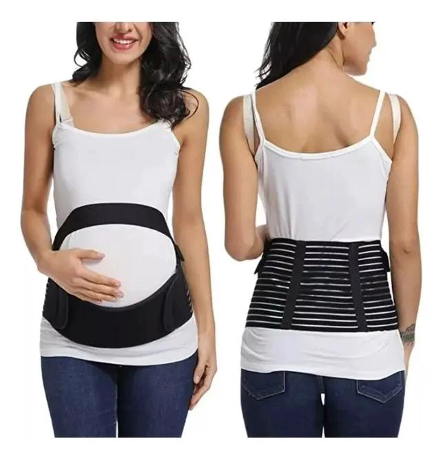 FAJA AJUSTABLE PARA SOPORTE PRENATAL Y ESPALDA - 1