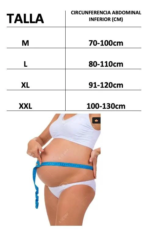 FAJA AJUSTABLE PARA SOPORTE PRENATAL Y ESPALDA - 4