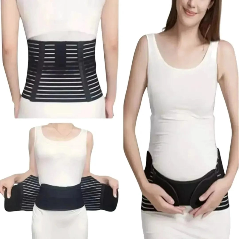 FAJA MATERNAL AJUSTABLE PARA SOPORTE ESPALDA Y ABDOMEN - 3