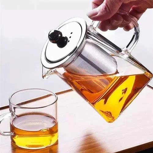 TETERA DE VIDRIO RESISTENTE AL FUEGO CON INFUSOR 750ML - 2