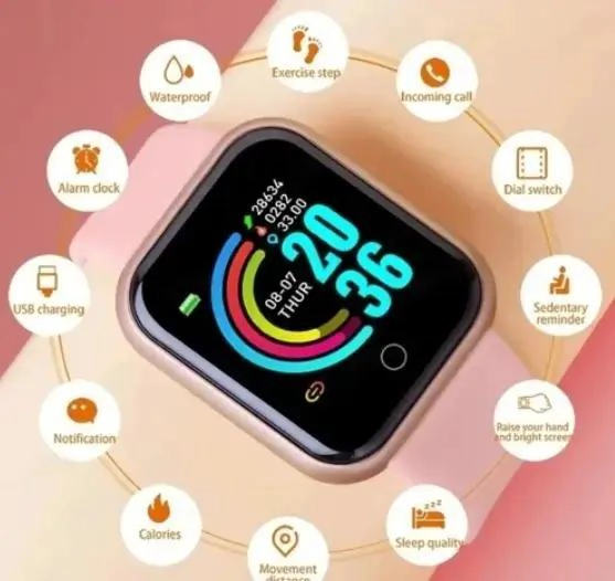RELOJ INTELIGENTE DEPORTIVO PARA MUJER CON MONITOREO DE SALUD - 3