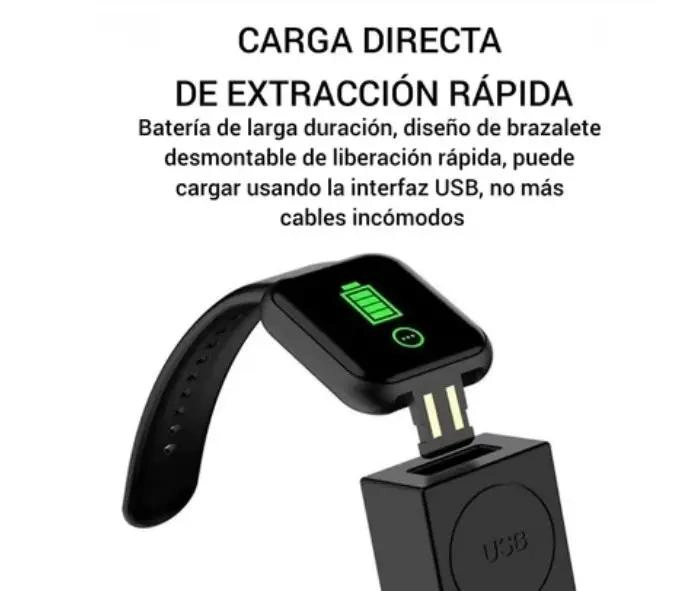 RELOJ INTELIGENTE DEPORTIVO PARA MUJER CON MONITOREO DE SALUD - 6