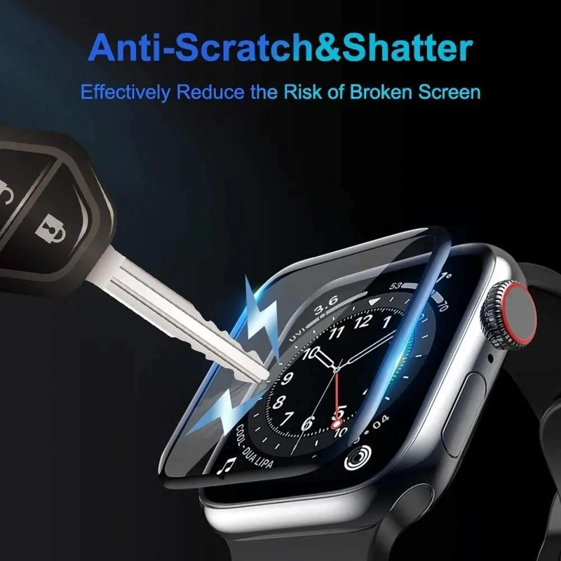 LAMINA FLEXIBLE PARA APPLE WATCH 41 MM Y 45 MM RESISTENTE - 3