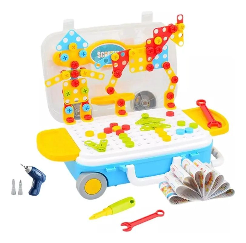 MALETIN DE HERRAMIENTAS INTERACTIVAS PARA NIÑOS EN CONSTRUCCION - 4