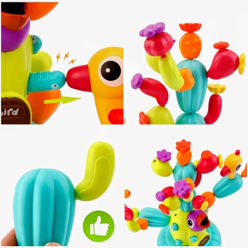 JUGUETE APILABLE CACTUS MAGNE TICO PARA DESARROLLO INFANTIL - 3