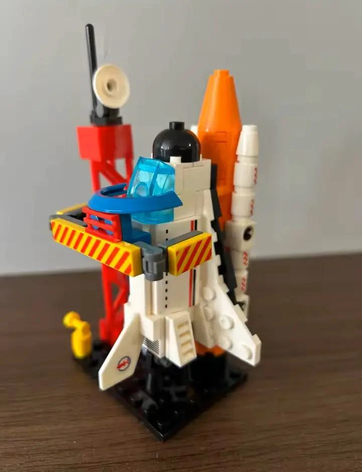 BLOQUES DE CONSTRUCCION NAVE ESPACIAL PARA NIÑOS CON 107 PIEZAS - 5