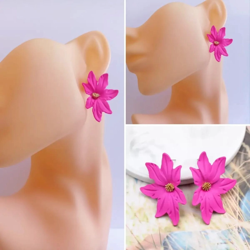 AROS MAXI FLOR DE RESINA EN COLORES VIVOS PARA PRIMAVERA - 3