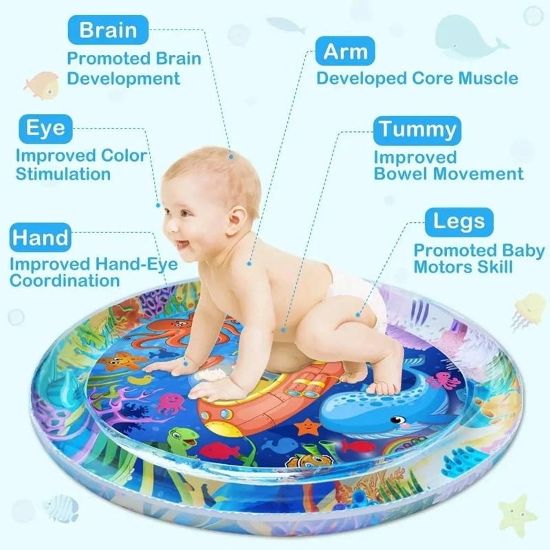 ALFOMBRA SENSORIAL INTERACTIVA PARA BEBE S ESTIMULACION TEMPRANA - 4