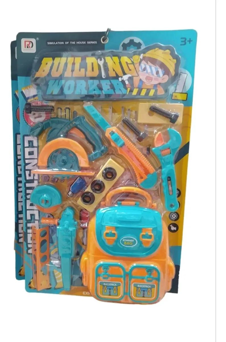 JUEGO DE HERRAMIENTAS DE CONSTRUCCION PARA NIÑOS CREATIVOS - 1