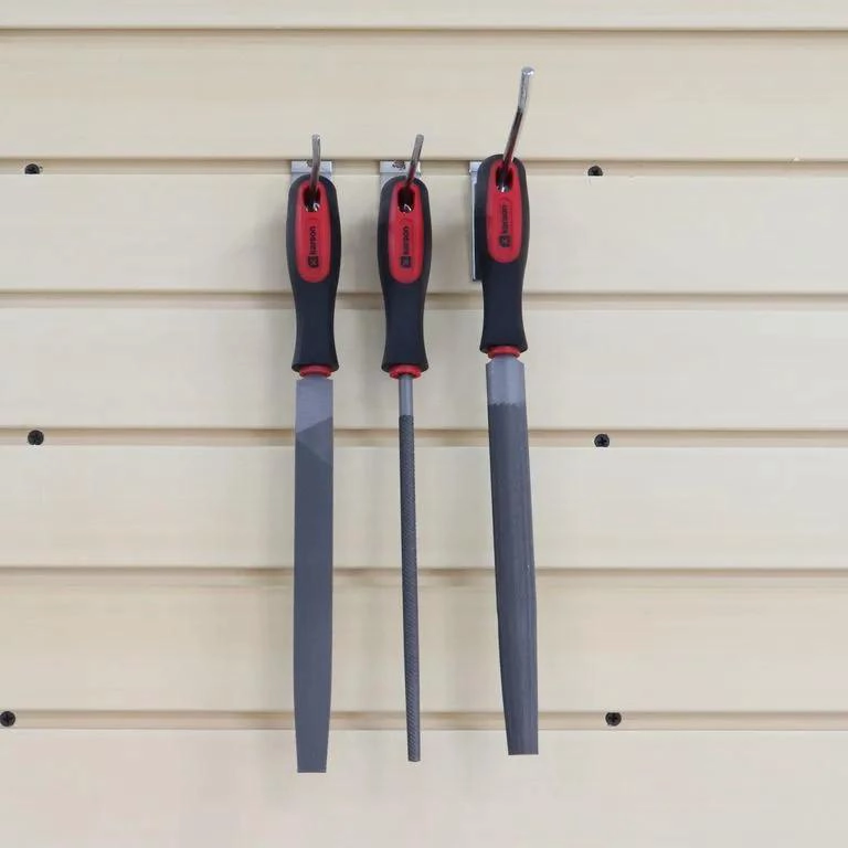 SET DE 3 LIMADORAS PLANAS DE 8 PULGADAS PARA METAL - 2