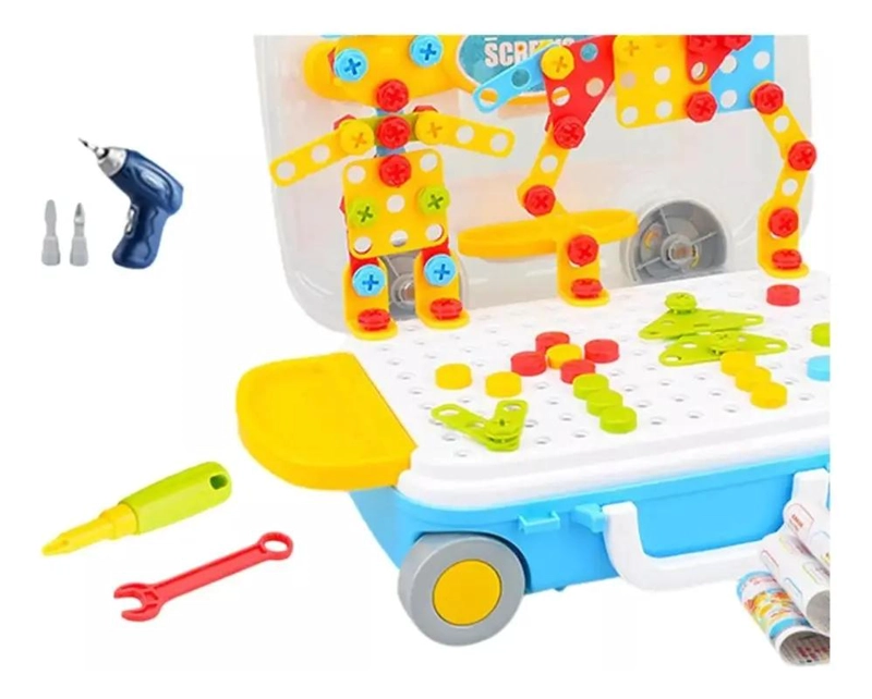 MALETIN DE HERRAMIENTAS INTERACTIVAS PARA NIÑOS EN CONSTRUCCION - 5