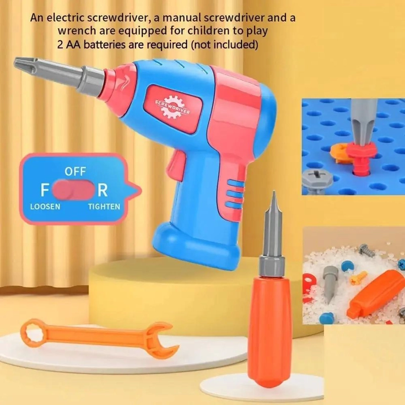 JUEGO DE TALADRO ELE CTRICO PARA CONSTRUCCION CREATIVA - 2
