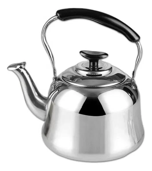 TETERA INFUSOR DE ACERO INOXIDABLE 1 LITRO CON SILBATO - 1