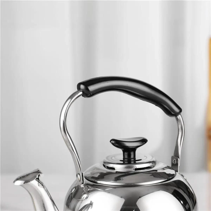 TETERA INFUSOR DE ACERO INOXIDABLE 1 LITRO CON SILBATO - 10