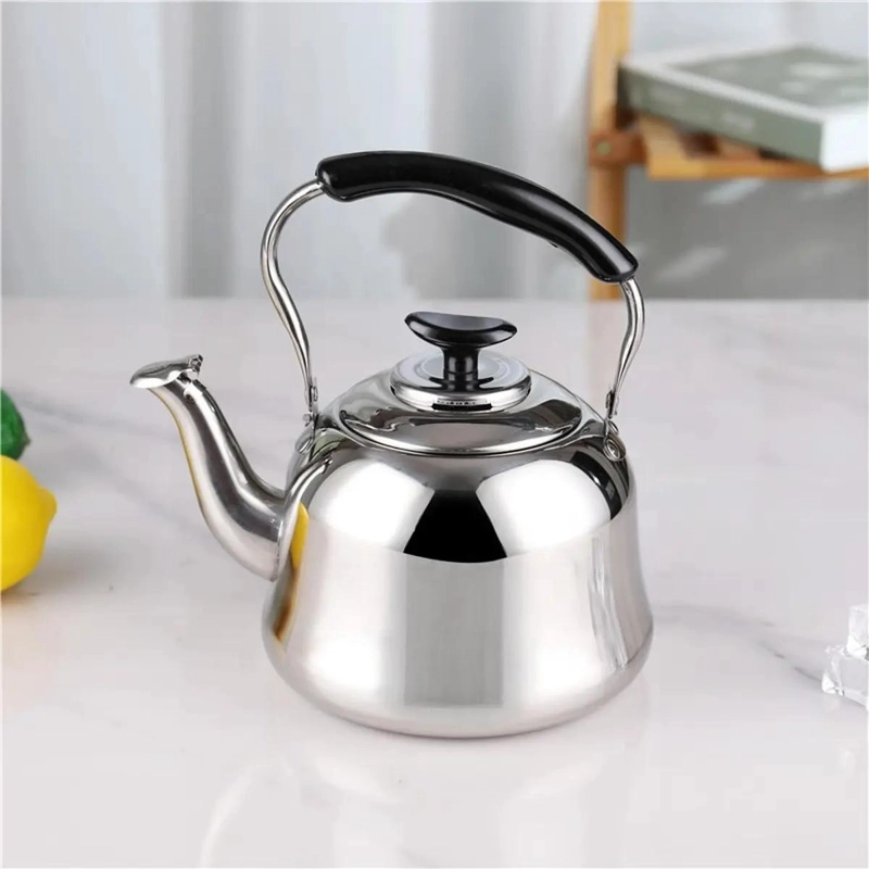TETERA INFUSOR DE ACERO INOXIDABLE 1 LITRO CON SILBATO - 5