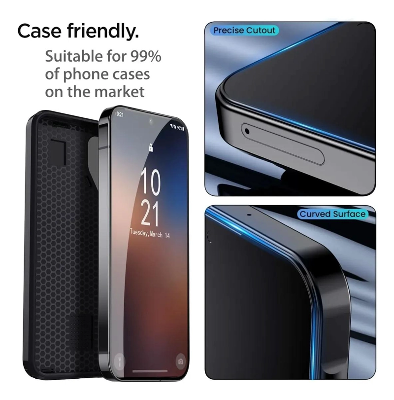 PACK DE 2 LAMINAS DE VIDRIO TEMPLADO PARA SAMSUNG GALAXY S25 FE - 4