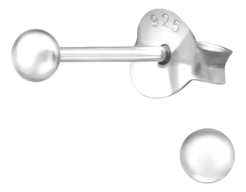 AROS ESFE RICOS DE PLATA 925 PARA PERFORACIONES MULTIPLES - 1