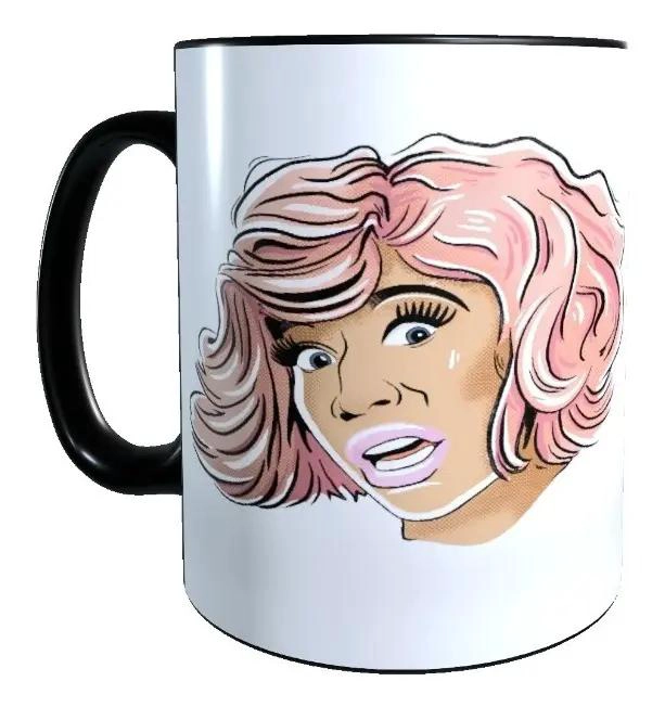 TAZA MAGICA CAMBIA COLOR CON DISEÑO DE CANTANTE - 2